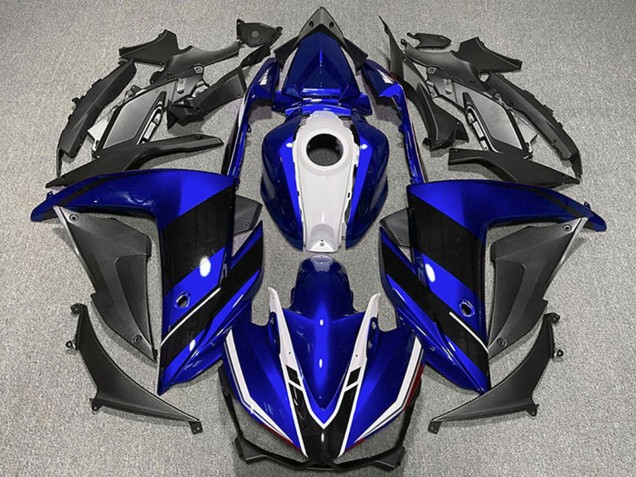 Carenados Moto Yamaha R3 2015-2018 - Azul Blanco Negro