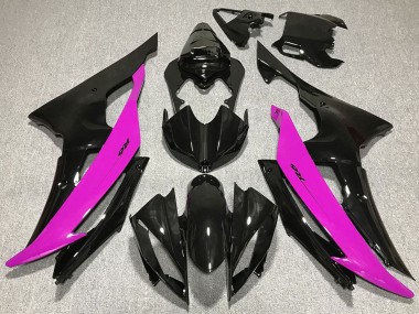 Carenados Moto Yamaha R6 2008-2016 - Rosa Negro Brillante