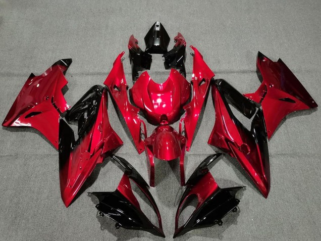 Carenados Moto BMW S1000RR 2009-2014 - Rojo Negro Brillante