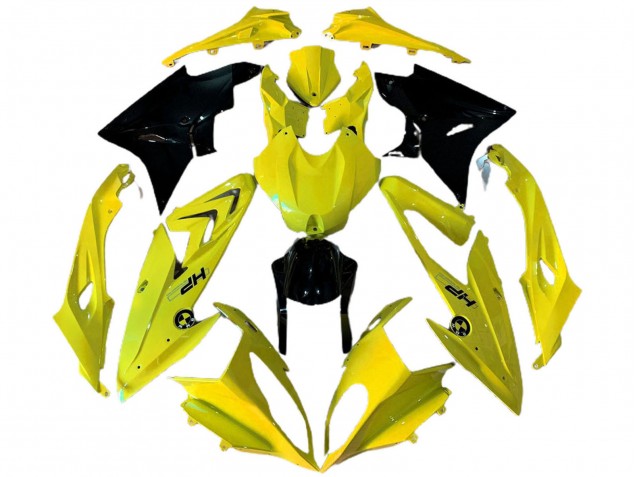 Carenados Moto BMW S1000RR 2009-2014 - Amarillo Negro Brillante HP