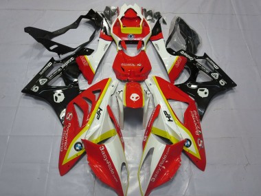 Carenados Moto BMW S1000RR 2009-2014 - Blanco Rojo Amarillo Negro Brillante
