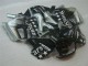 Carenados Moto Honda CBR600 F3 1995-1996 - Plata Negro Brillante SevenStars
