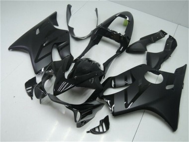 Carenados Moto Honda CBR600 F4i 2001-2003 - Negro Brillante Negro Mate