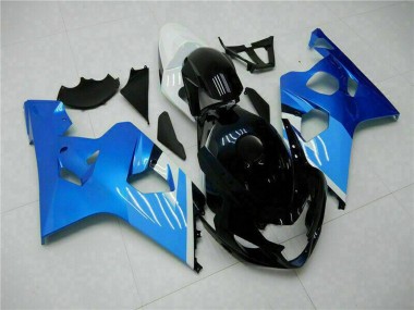 Carenados Moto Suzuki GSXR 600/750 2004-2005 - Blanco Azul Negro