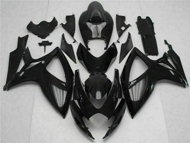 Kits Carenado Moto Suzuki GSXR 600/750 2006-2007 - Negro Brillante