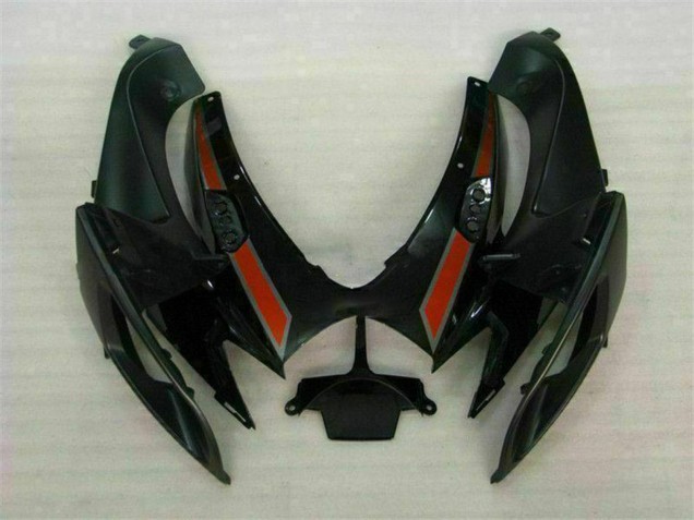 Carenados Moto Suzuki GSXR 600/750 2006-2007 - Negro Brillante Rojo