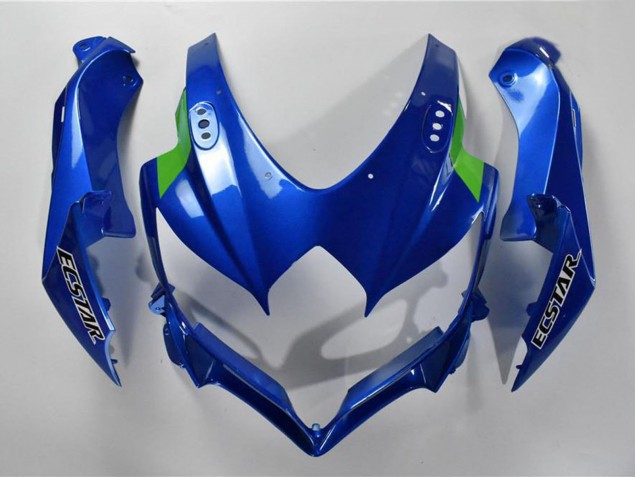 Carenados Moto Suzuki GSXR 600/750 2008-2010 - Azul Blanco Verde Negro