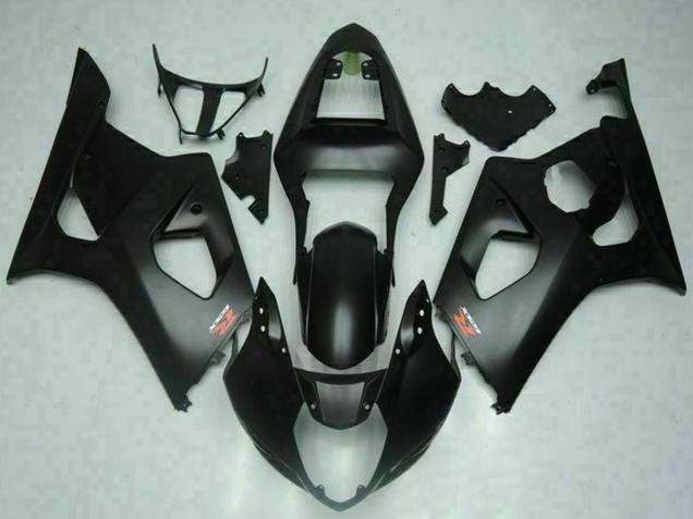 Carenados Moto Suzuki GSXR 1000 2003-2004 - Negro Mate Rojo