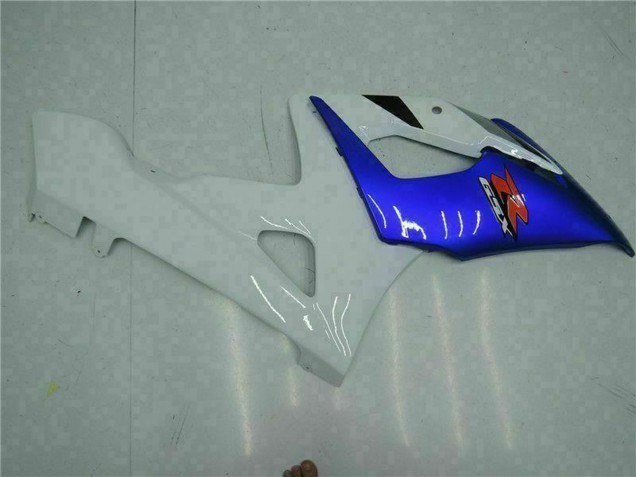 Carenado Moto Suzuki GSXR 1000 2005-2006 - Blanco Azul Negro Brillante