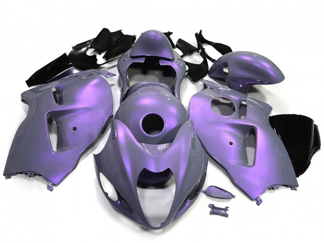 Carenados Moto Suzuki GSXR 1300 Hayabusa 1996-2007 - Camaleón Gris Dazz Púrpura Perla