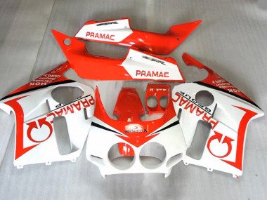 Carenados Moto Honda CBR400RR NC23 1987-1989 - Naranja Blanco Pramac