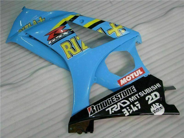 Kits Carenado Moto Suzuki GSXR 1000 2007-2008 - Azul Oro Negro Rizla
