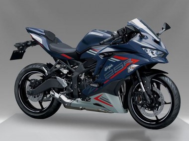 Carenado Moto Kawasaki ZX25R ZX-25R 2019-2025 - Azul Rojo Gris