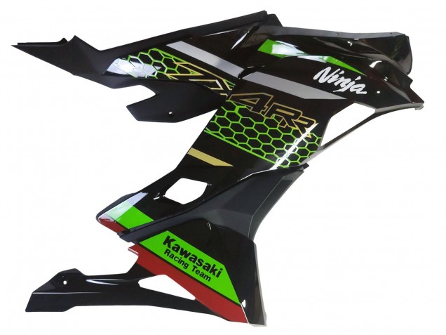 Carenados Moto Kawasaki ZX25R ZX-25R 2019-2025 - Verde Negro Rojo Honeycomb
