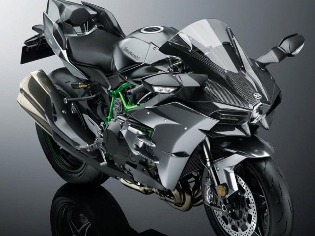 Carenado Moto Kawasaki Ninja H2 2015-2022 - Gris