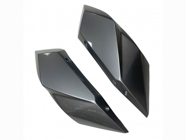 Carenados Moto Kawasaki Ninja H2 2015-2022 - Plata Negro FibraCarbono