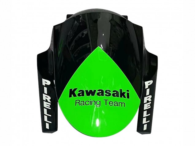 Carenados Moto Kawasaki Z1000SX 2010-2016 - Verde Rojo Negro Brillante Elf 35