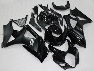 Carenados Moto Suzuki GSXR 1000 2007-2008 - Negro Brillante Negro Mate Blanco