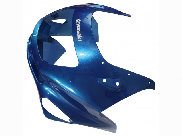 Carenados Moto Kawasaki ZZR600 1998-2003 - Azul Plata Negro