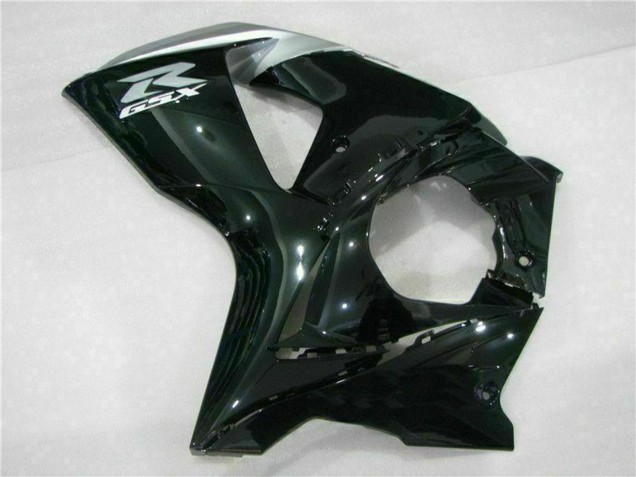 Carenados Moto Suzuki GSXR 1000 2009-2016 - Negro Brillante Plata Blanco