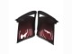 Carenados Moto Kawasaki GTR1400/ZG1400 2007-2009 - Rojo Granate Negro