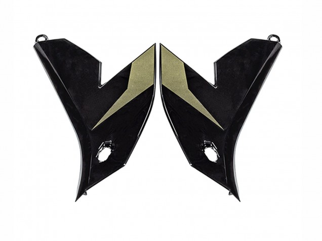 Carenados Moto Kawasaki Versys 650 2022-2025 - Verde Oscuro Negro