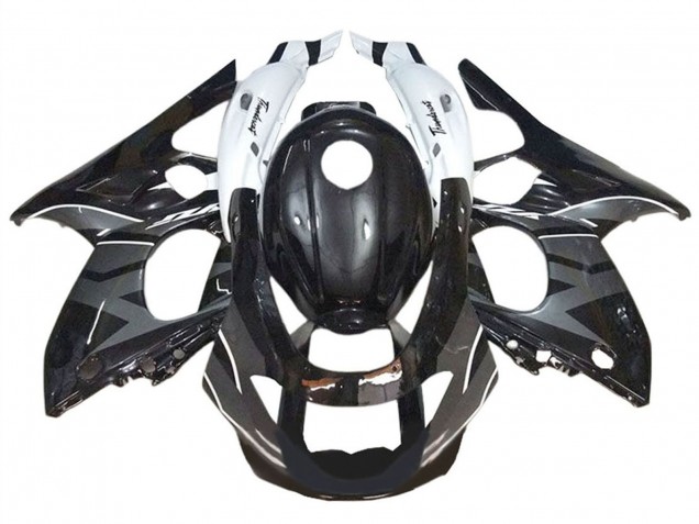 Carenados Moto Yamaha YZF600R Thundercat 1996-2007 - Negro Brillante Gris Blanco