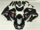 Carenado Moto Suzuki GSXR 1000 2009-2016 - Negro Brillante Negro Mate