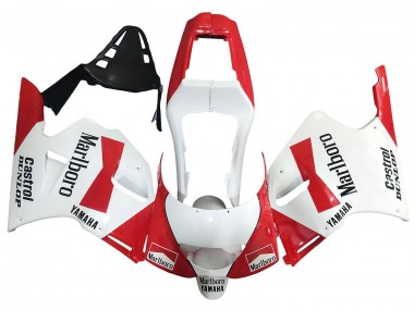 Carenados Moto Yamaha TZR250 3XV 1991-1994 - Blanco Rojo Marlboro Castrol Dunlop
