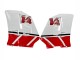 Carenados Moto Yamaha RZV500 / RD500 1985-1987 - Blanco Rojo Negro