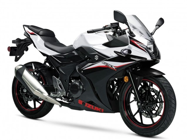 Carenado Moto Suzuki GSX250R 2017-2020 - Blanco Negro