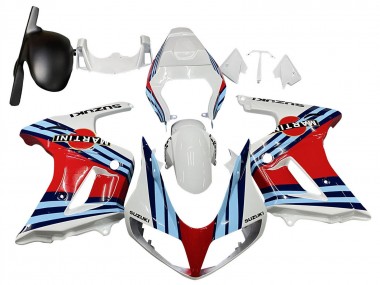 Carenados Moto Suzuki SV650 2003-2013 - Blanco Rojo Azul Martini