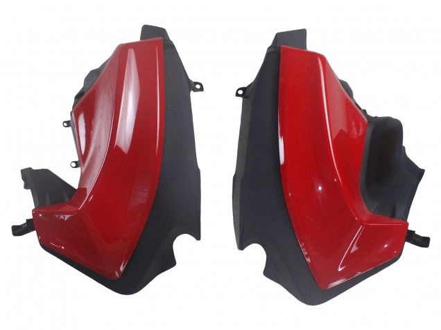 Carenado Moto Ducati Panigale V2 2020-2024 - Rojo Negro Mate