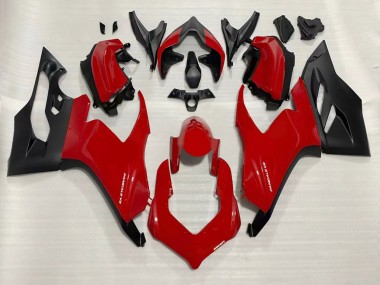 Carenados Moto Ducati Panigale V2 2020-2024 - Rojo Negro Mate