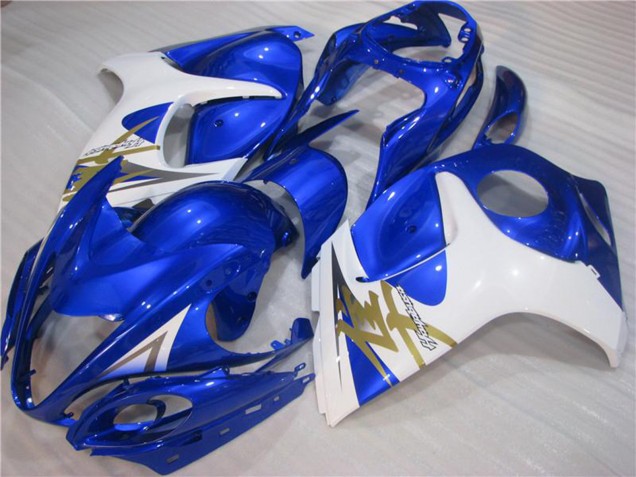 Carenados Moto Suzuki GSXR 1300 Hayabusa 2008-2020 - Blanco Azul