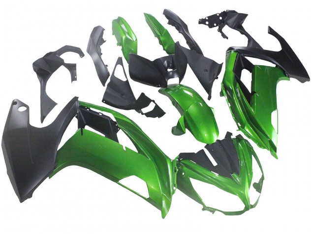 Carenados Moto BMW K1200S 2005-2010 - Verde Negro Mate