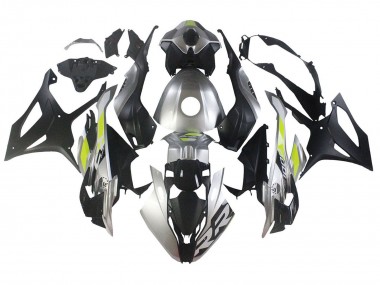 Carenados Moto BMW S1000RR 2023-2024 - Plata Negro Mate Verde Lima