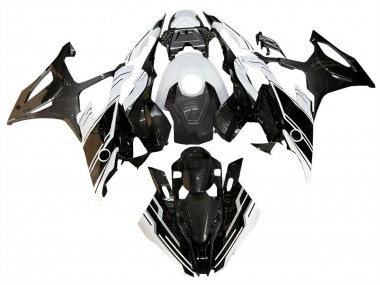 Carenados Moto BMW S1000RR 2019-2022 - Negro Brillante Blanco