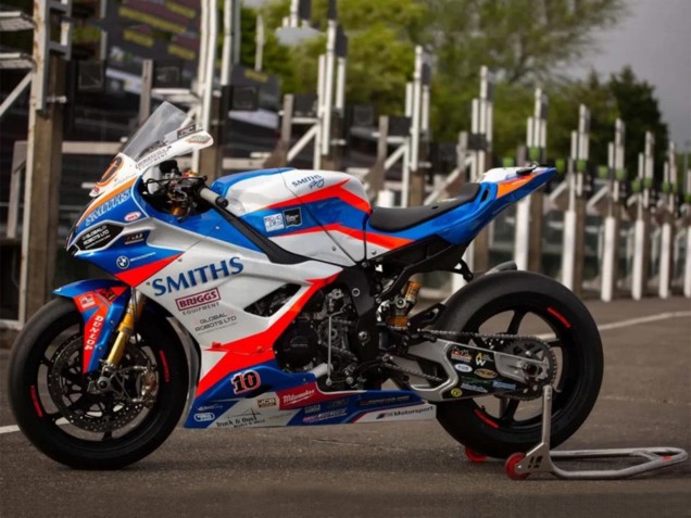 Carenados Moto BMW S1000RR 2019-2022 - Azul Rojo Blanco Smiths