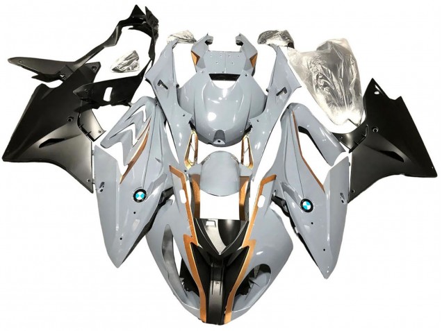 Carenados Moto BMW S1000RR 2017-2018 - Nardo Gris Negro Mate