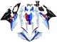 Kits Carenado Moto BMW S1000RR 2015-2016 - Blanco Rojo Azul Negro Brillante