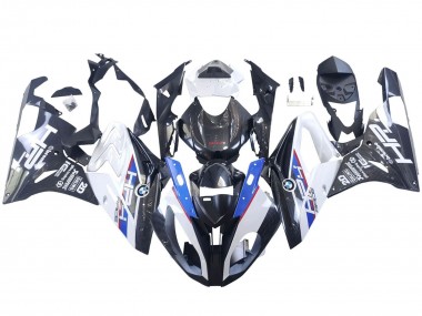 Carenados Moto BMW S1000RR 2015-2016 - Blanco Azul Negro FibraCarbono