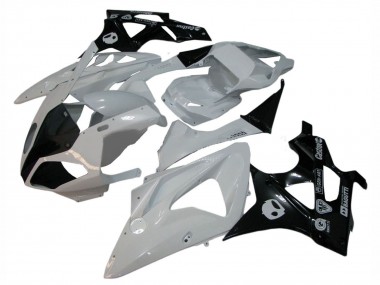 Carenados Moto BMW S1000RR 2009-2014 - Blanco Negro Brillante