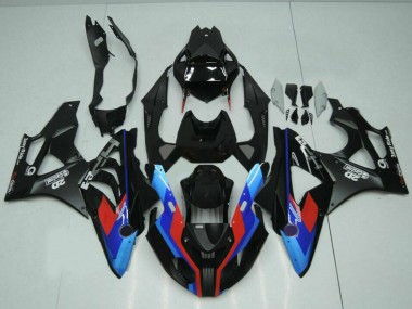 Carenados Moto BMW S1000RR 2009-2014 - Azul Rojo Negro Mate Castrol
