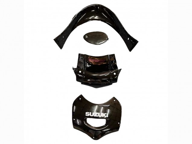 Carenados Moto Suzuki GSX600F/GSX750F 2004-2006 - Negro Brillante Rojo Llama