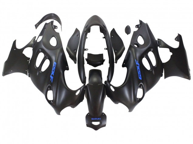 Carenados Moto Suzuki GSX600F/GSX750F 2004-2006 - Negro Mate Azul Logo