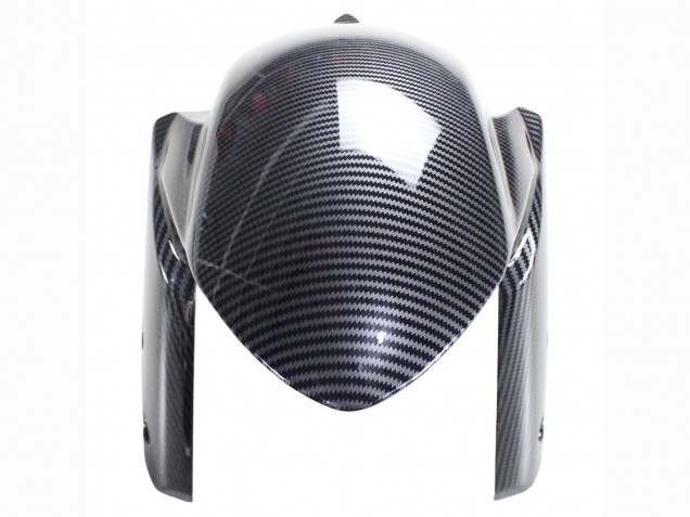 Carenados Moto Suzuki GSXR 600 / GSXR 750 2011-2024 - Negro FibraCarbono Rojo