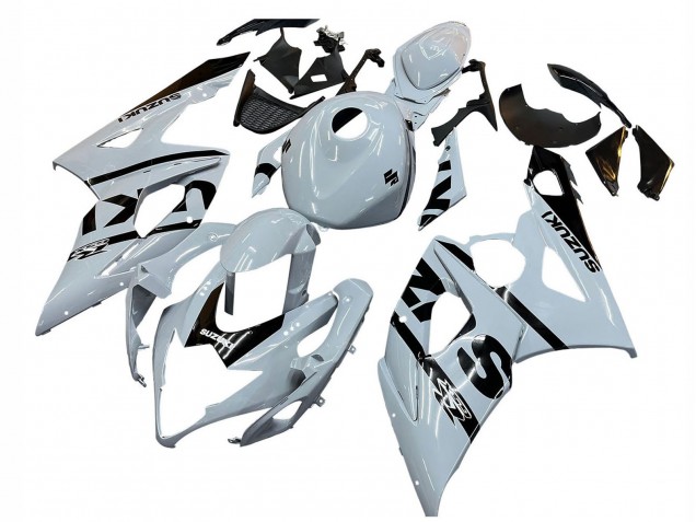 Carenados Moto Suzuki GSXR 1000 2005-2006 - Blanco Negro