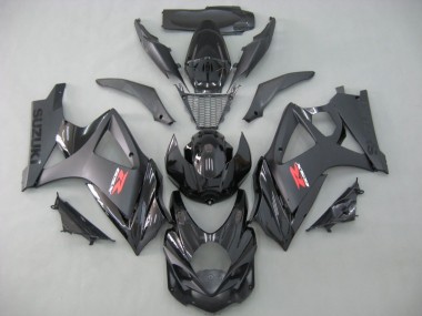 Carenados Moto Suzuki GSXR 1000 2007-2008 - Negro Mate Negro Brillante