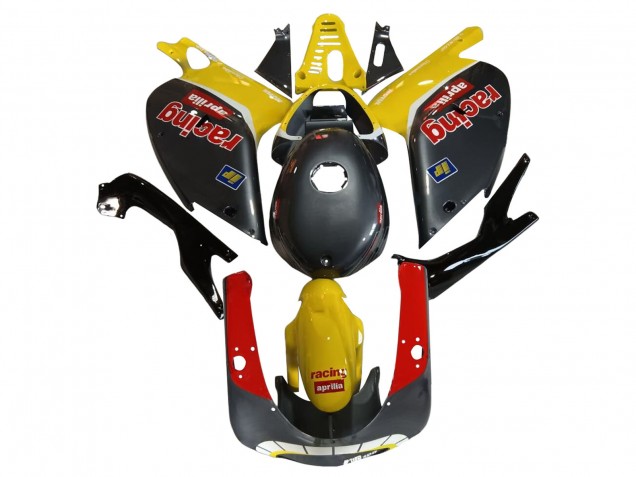 Carenados Moto Aprilia RS125 2000-2005 - Negro Amarillo Rojo